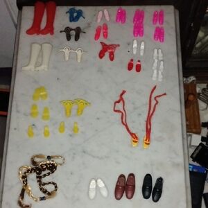 Original Vintage Barbie Outfit Accessories and Theme Accessories
